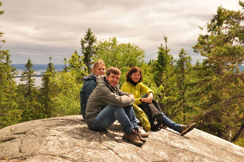 Wanderung im Nationalpark Koli