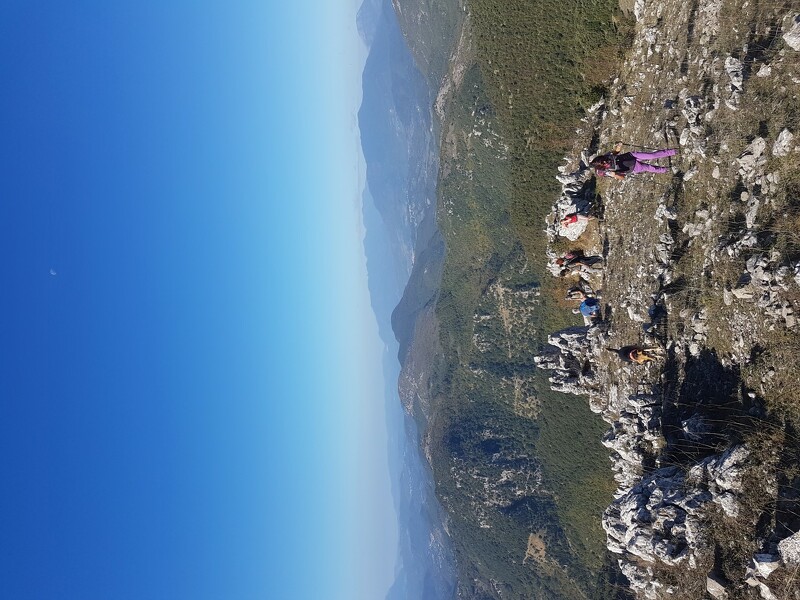 Aufstieg auf den Hausberg Monte Cocuzzo