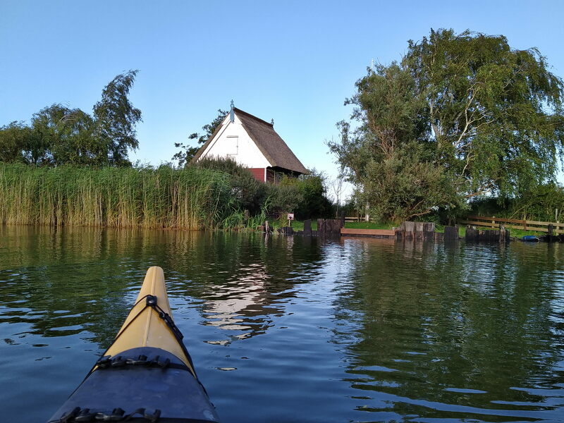 Morgenläufchen, Radeln oder Kajaken im Bodden und Pastaparty in Wieck