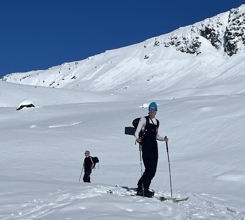 Erste Skitour 