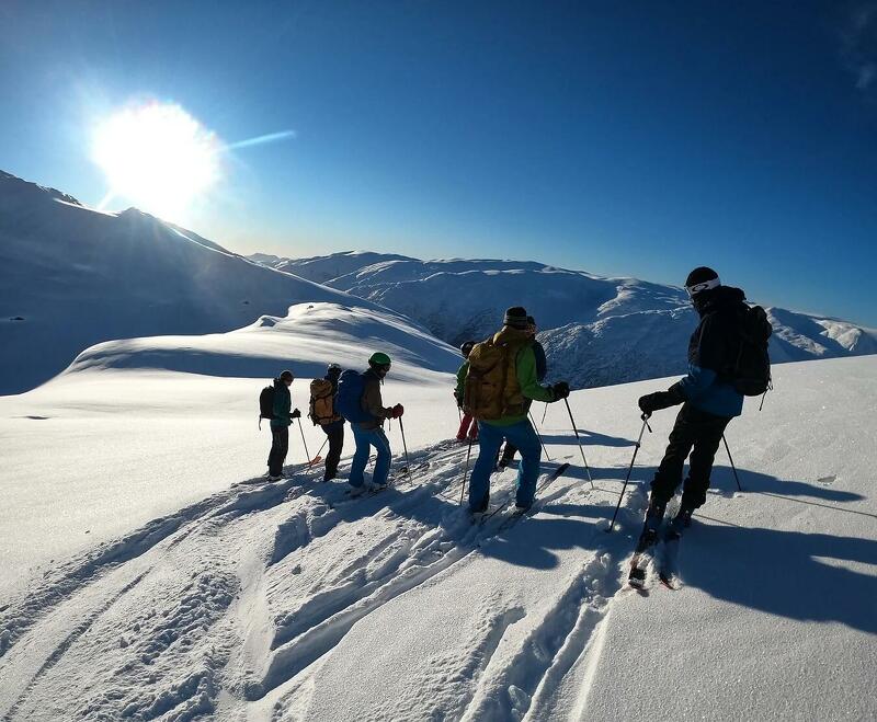 Zweite Skitour