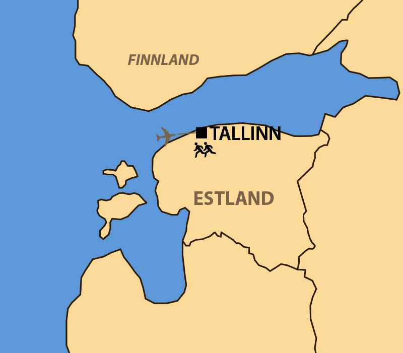 Karte: Tallinn-Marathon