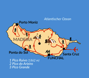 Karte: Funchal Marathon