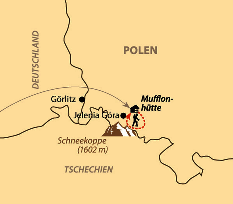 Karte: Silvester in der Mufflonhütte