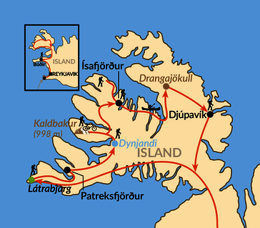 Karte: Wildromantische Westfjorde