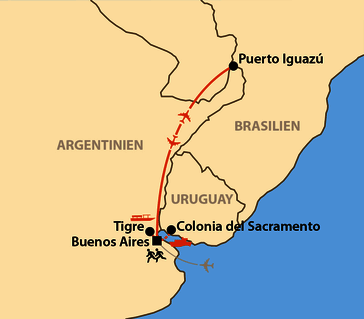 Karte: Buenos Aires Marathon 