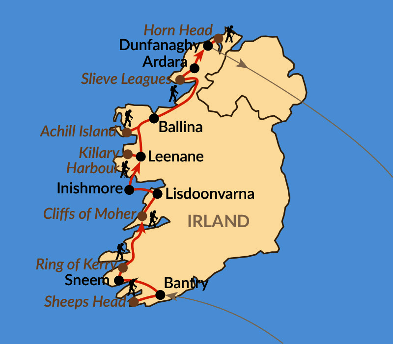 Irland Wild Atlantic Way Schulz Aktiv Reisen