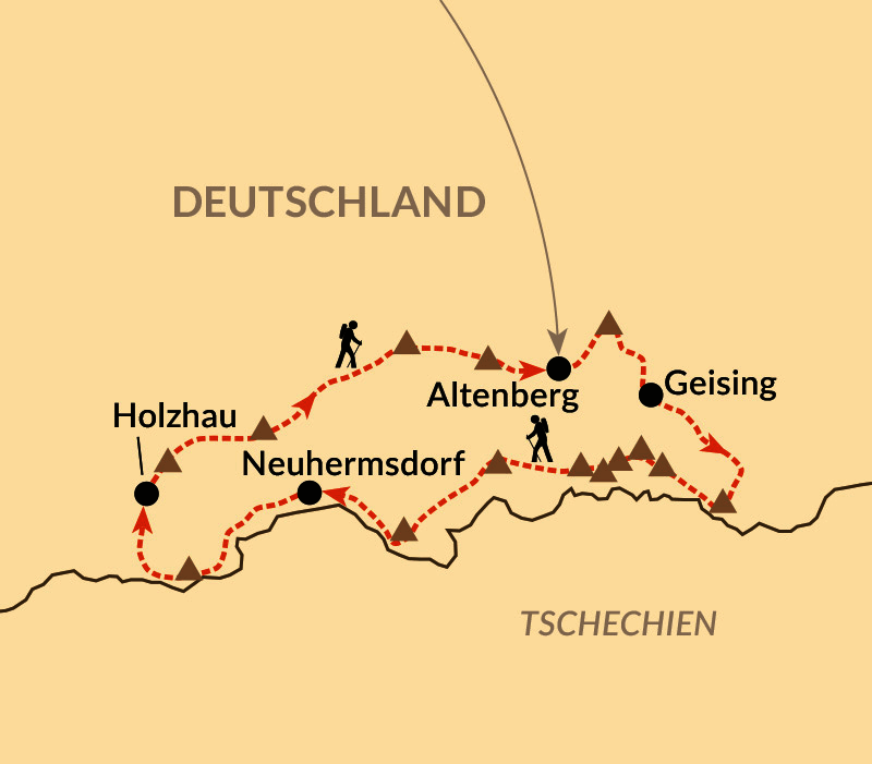 Karte: Trailrun über alle 14 