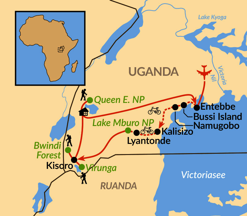 Karte: Uganda multiaktiv