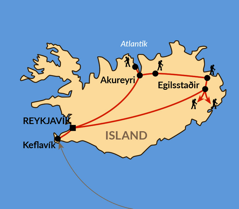 Karte: Wundertüte Ostfjorde