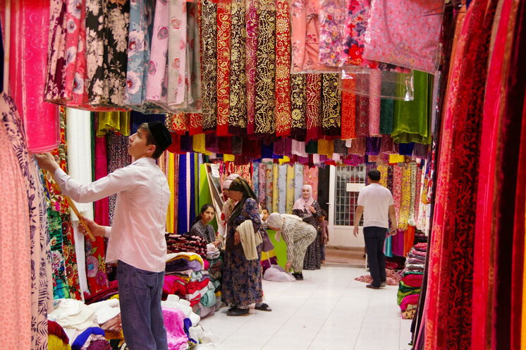 Pulsierende Bazaare sind eines der Hauptcharakteristika dieser Reise