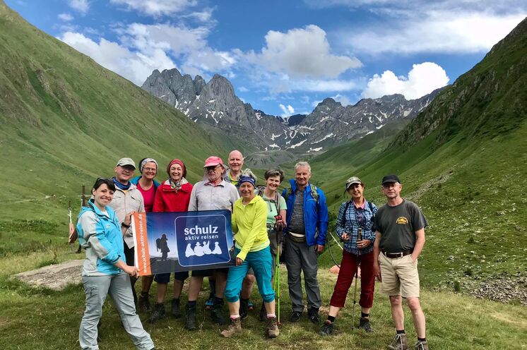 Unsere Reisegruppe im Juli 2021 im Großen Kaukasus