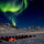 Arktische Wildnis pur. Die Nächte während des Rennens werden im Zelt verbracht. Mit etwas Glück von Polarlichtern "bewacht"... ( © Jesper Hansen )