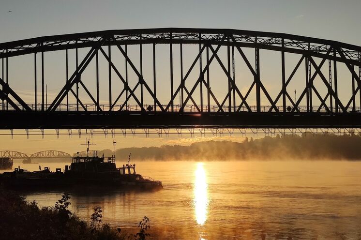 Morgenstimmung am Fluss