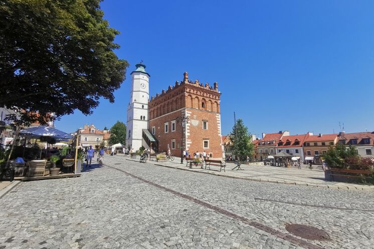 Sandomierz - eine der am besten erhaltenen polnischen Altstädte Polens! Eigentlich sollte man hier 3 Tage verweilen... :-) 