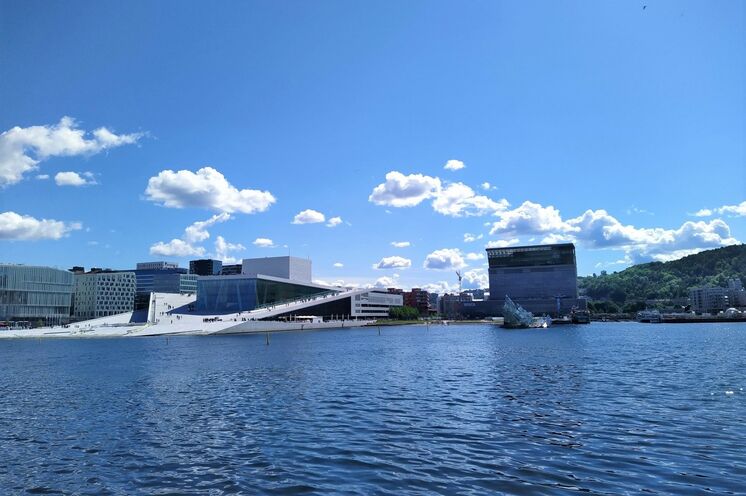 Unverwechselbares Oslo: die Oper und das Munch-Museum