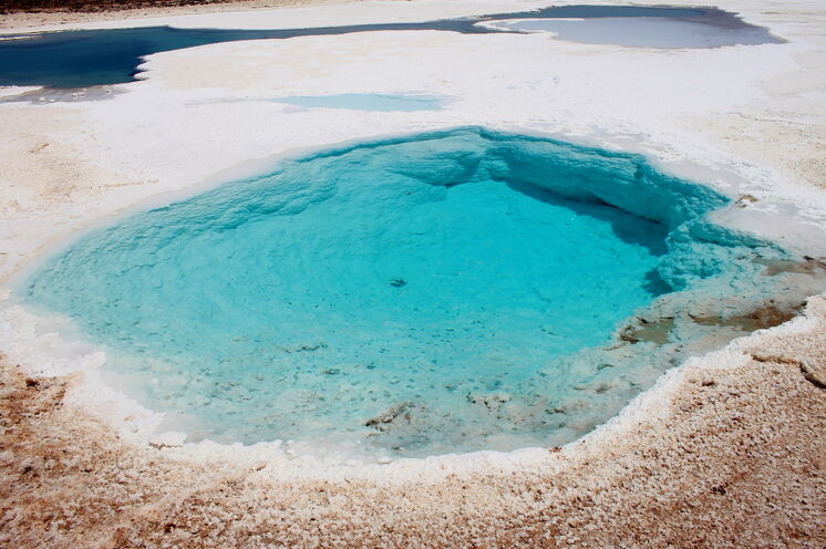 Unser Geheimtipp: Türkisfarbene Lagunen inmitten der trockensten Wüste der Welt. Schwimmen erlaubt!