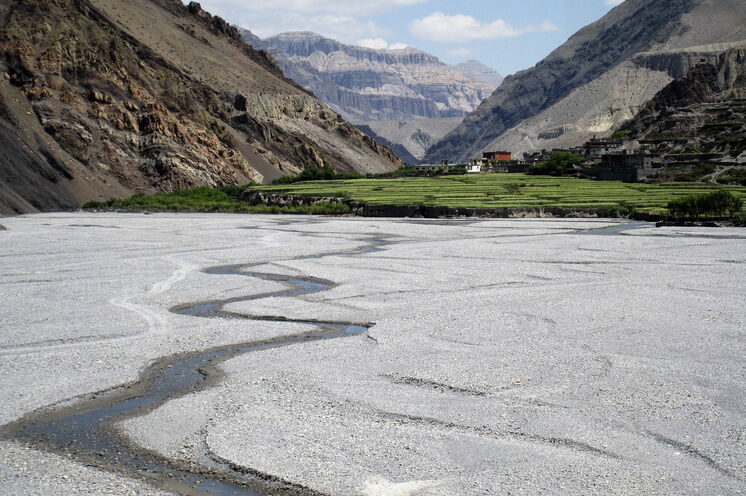 Das Kali-Gandaki-Tal, das tiefste Durchbruchtal der Welt