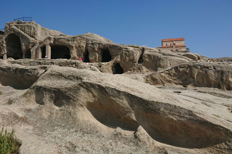 Sehenswert: Die Höhlenstadt Uplisziche wurde im ersten Jahrtausend vor Christus gegründet! 