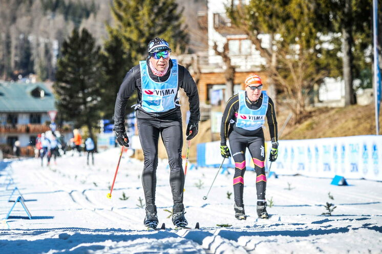 Zieleinlauf ist im Herzen des Olympiaorts von 2026 Cortina d'Ampezzo