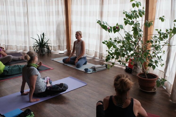Yoga-Workshop mit Atemtechniken