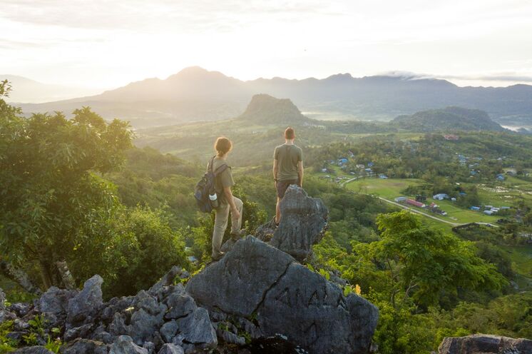 Die Landschaft Timor-Lestes begeistert immer wieder auf's Neue - hier Mundo Perdido
