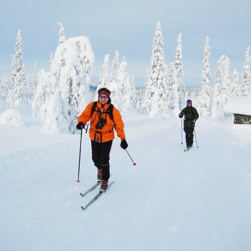 150 km Skitour nördlich des Polarkreises
